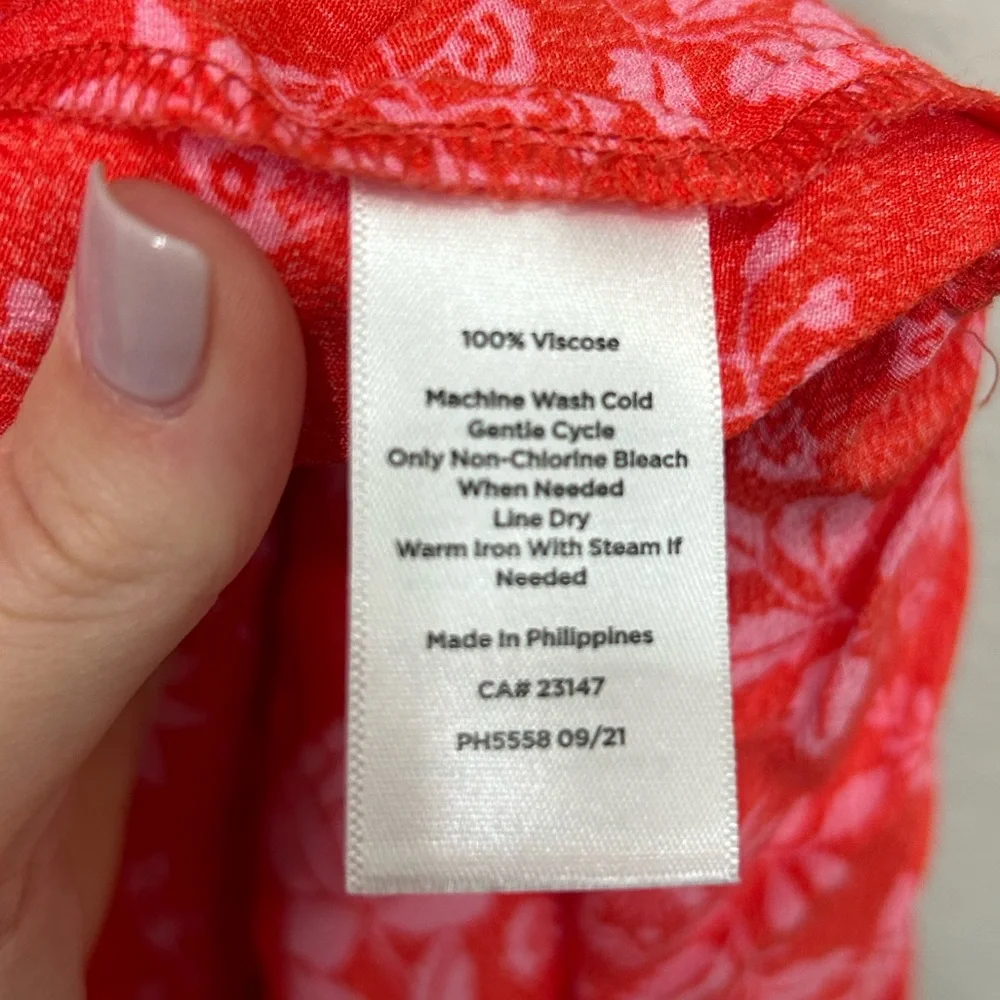 Talbots Ruffle Tiered Skirt - Picture 6 of 8